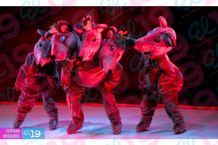 Ballet de Moscú sobre hielo presentó “El Cascanueces” en el Teatro Nacional Rubén Darío