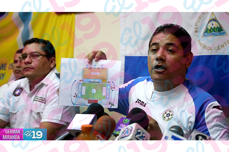 Orientan medidas de seguridad para el encuentro de fútbol Nicaragua vs Jamaica