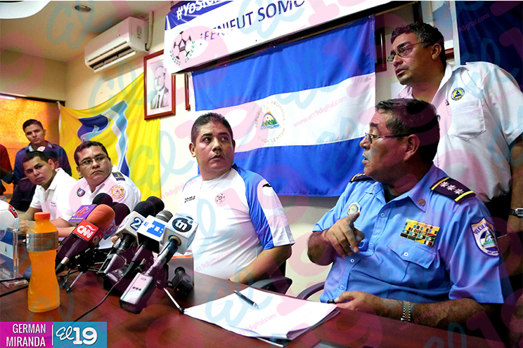 Orientan medidas de seguridad para el encuentro de fútbol Nicaragua vs Jamaica