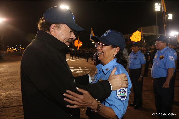 Presidente Daniel orienta a la Policía Nacional seguir fortaleciendo la seguridad ciudadana