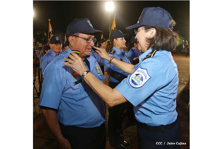 Presidente Daniel orienta a la Policía Nacional seguir fortaleciendo la seguridad ciudadana