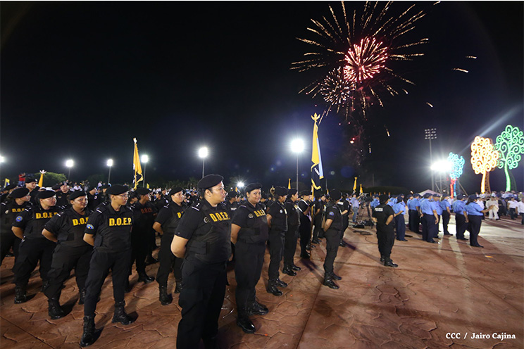 Presidente Daniel orienta a la Policía Nacional seguir fortaleciendo la seguridad ciudadana