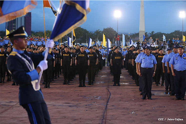 Presidente Daniel orienta a la Policía Nacional seguir fortaleciendo la seguridad ciudadana
