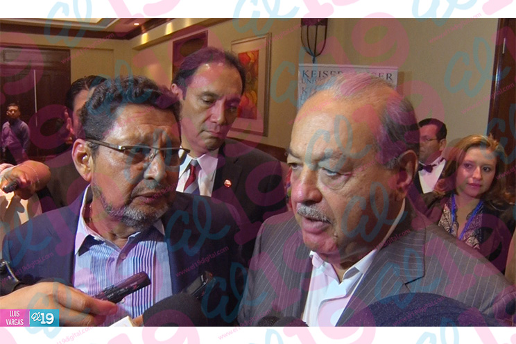 Slim: Nicaragua cuenta con la Seguridad Física y Jurídica para que se puedan realizar las inversiones