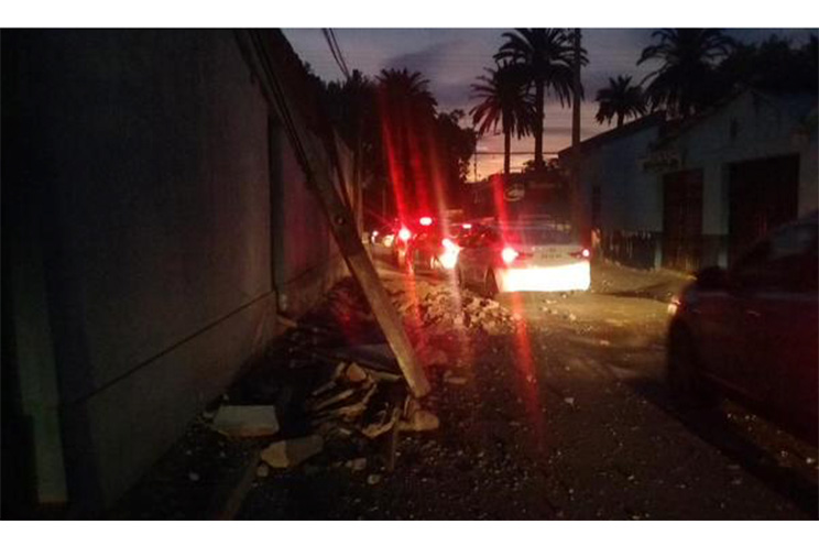 Terremoto magnitud 8.4 golpea Chile