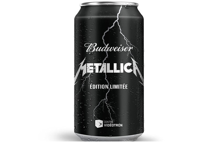 Budweiser lanza cerveza edición limitada de Metallica
