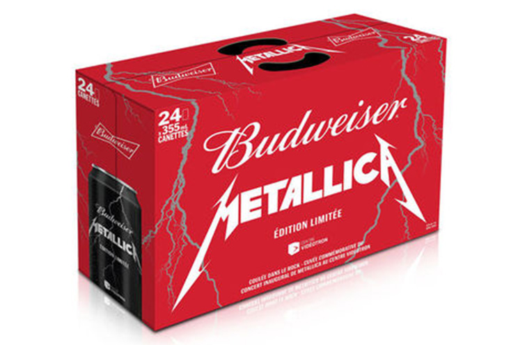 Budweiser lanza cerveza edición limitada de Metallica