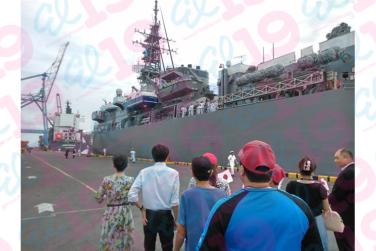 Recibe Nicaragua visita de buques-escuela de las fuerzas de autodefensa de Japón