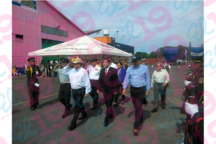 Recibe Nicaragua visita de buques-escuela de las fuerzas de autodefensa de Japón