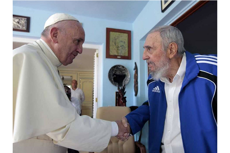 El Papa Francisco visitó a Fidel en su casa (FOTOS, VIDEO)