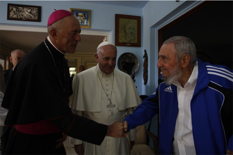 El Papa Francisco visitó a Fidel en su casa (FOTOS, VIDEO)