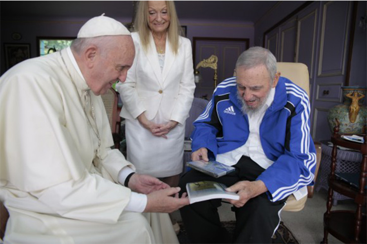 El Papa Francisco visitó a Fidel en su casa (FOTOS, VIDEO)
