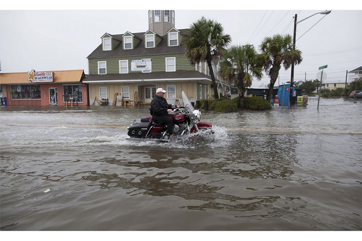 Costa este de EEUU amenazada con más inundaciones por lluvias que ocurren cada 200 años (FOTOS, VIDEO)