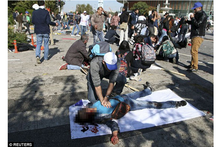 Horror en Turquía: sube a 86 cifra de muertos por ataque terrorista en Ankara (FOTOS, VIDEOS)