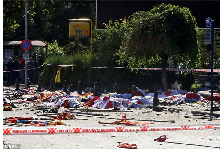 Horror en Turquía: sube a 86 cifra de muertos por ataque terrorista en Ankara (FOTOS, VIDEOS)