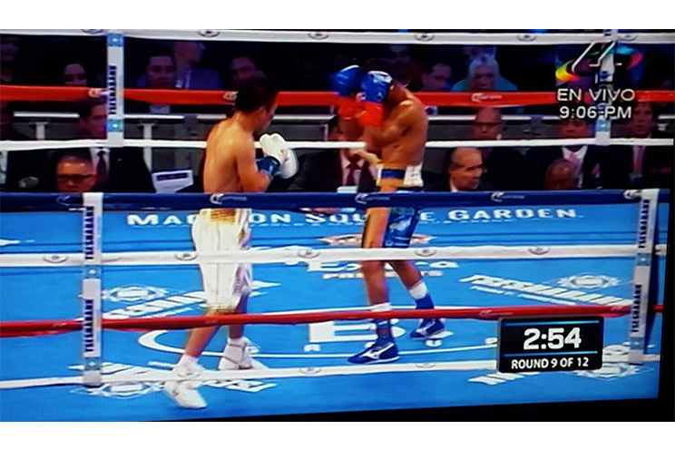 Gran Victoria del "Chocolatito" en el noveno asalto