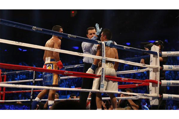 Gran Victoria del "Chocolatito" en el noveno asalto