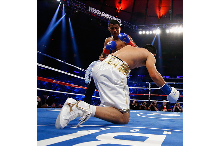 Gran Victoria del "Chocolatito" en el noveno asalto