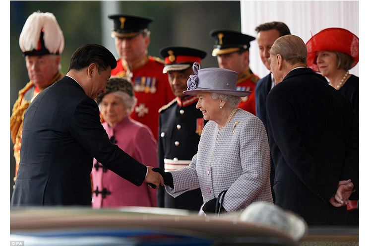 Presidente chino inicia visita de Estado a Reino Unido