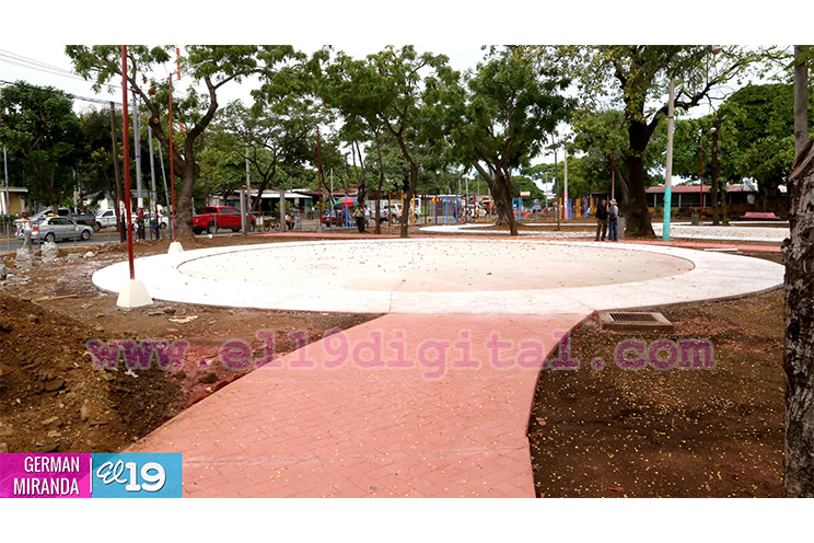 Avanzan obras de rehabilitación del Parque Las Madres