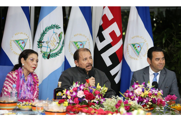 Daniel y Rosario se reúnen con presidente electo de Guatemala, Jimmy Morales