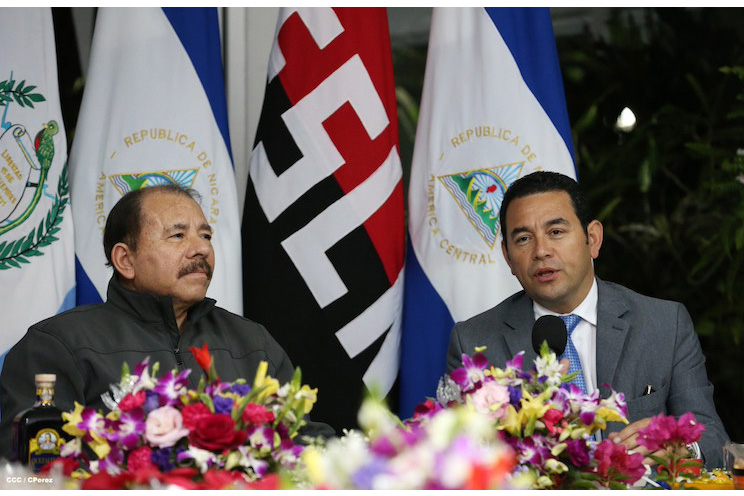 Daniel y Rosario se reúnen con presidente electo de Guatemala, Jimmy Morales