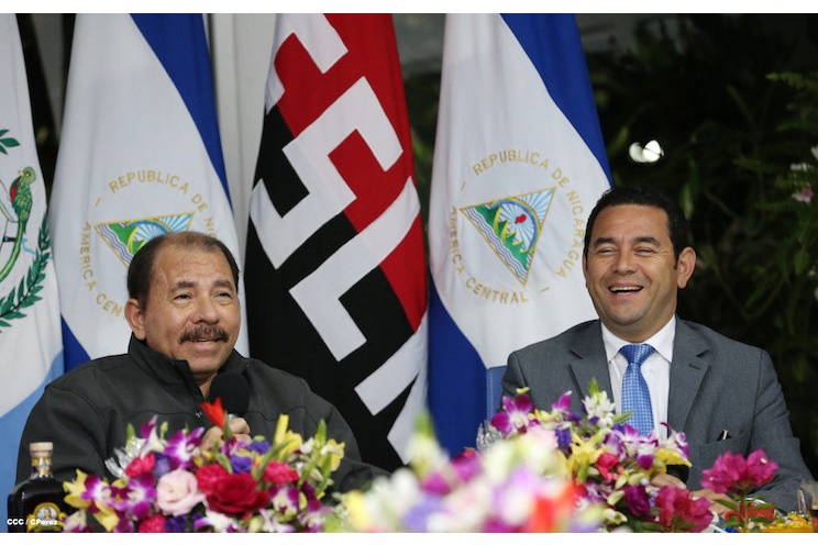 Daniel y Rosario se reúnen con presidente electo de Guatemala, Jimmy Morales