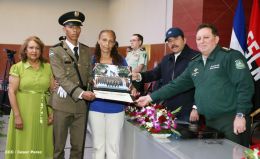 Daniel y Rosario presiden graduación de cadetes del Ejército de Nicaragua