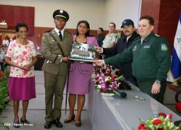 Daniel y Rosario presiden graduación de cadetes del Ejército de Nicaragua