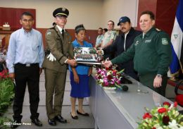 Daniel y Rosario presiden graduación de cadetes del Ejército de Nicaragua