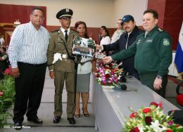 Daniel y Rosario presiden graduación de cadetes del Ejército de Nicaragua
