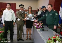 Daniel y Rosario presiden graduación de cadetes del Ejército de Nicaragua