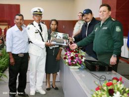 Daniel y Rosario presiden graduación de cadetes del Ejército de Nicaragua