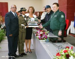 Daniel y Rosario presiden graduación de cadetes del Ejército de Nicaragua