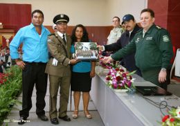 Daniel y Rosario presiden graduación de cadetes del Ejército de Nicaragua