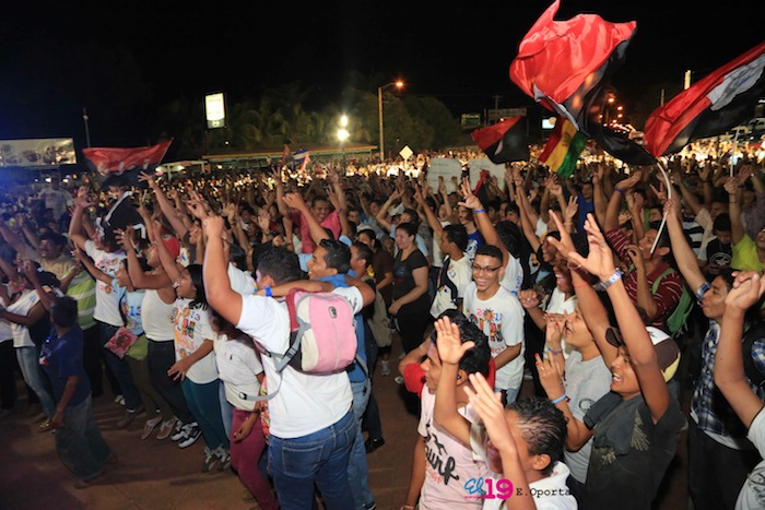 ¡NICARAGUA ESTÁ CON VOS, EVO!