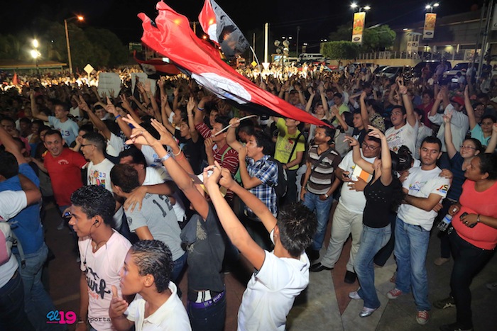 ¡NICARAGUA ESTÁ CON VOS, EVO!