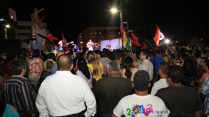 ¡NICARAGUA ESTÁ CON VOS, EVO!