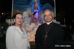 Cardenal Brenes inaugura la celebración de la Purísima con el grito de “¿Quién Causa Tanta Alegría?”
