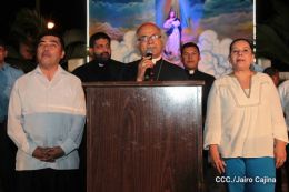 Cardenal Brenes inaugura la celebración de la Purísima con el grito de “¿Quién Causa Tanta Alegría?”