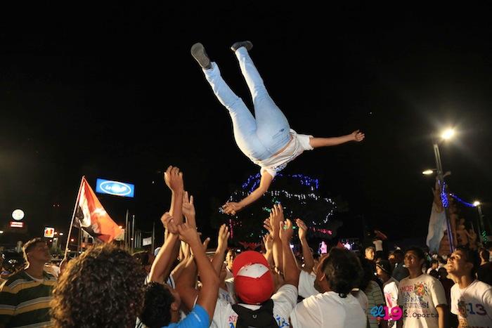 ¡NICARAGUA ESTÁ CON VOS, EVO!