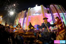 Nicaragüenses desbordados en fe durante tradicional Gritería en León