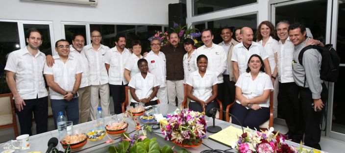 Presidente Daniel sostiene encuentro con Grupo de Consejeros del BID