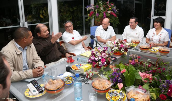 Presidente Daniel sostiene encuentro con Grupo de Consejeros del BID