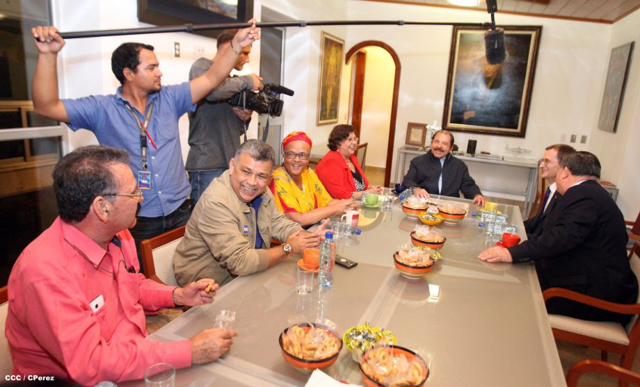 Presidente Daniel se reúne con Vicepresidente de la Duma Estatal de la Asamblea Federal de Rusia