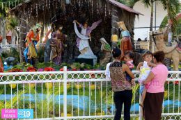 Nindirí recrea nacimiento de Jesús para disfrute de las familias