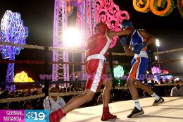 Amena velada boxística en Paseo de los Estudiantes