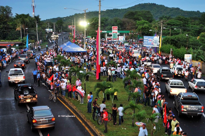 Nindirí participa en 34 Aniversario del Repliegue