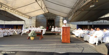 Un mar de católicos participan en primera misa del 2016