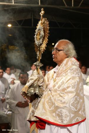 Un mar de católicos participan en primera misa del 2016